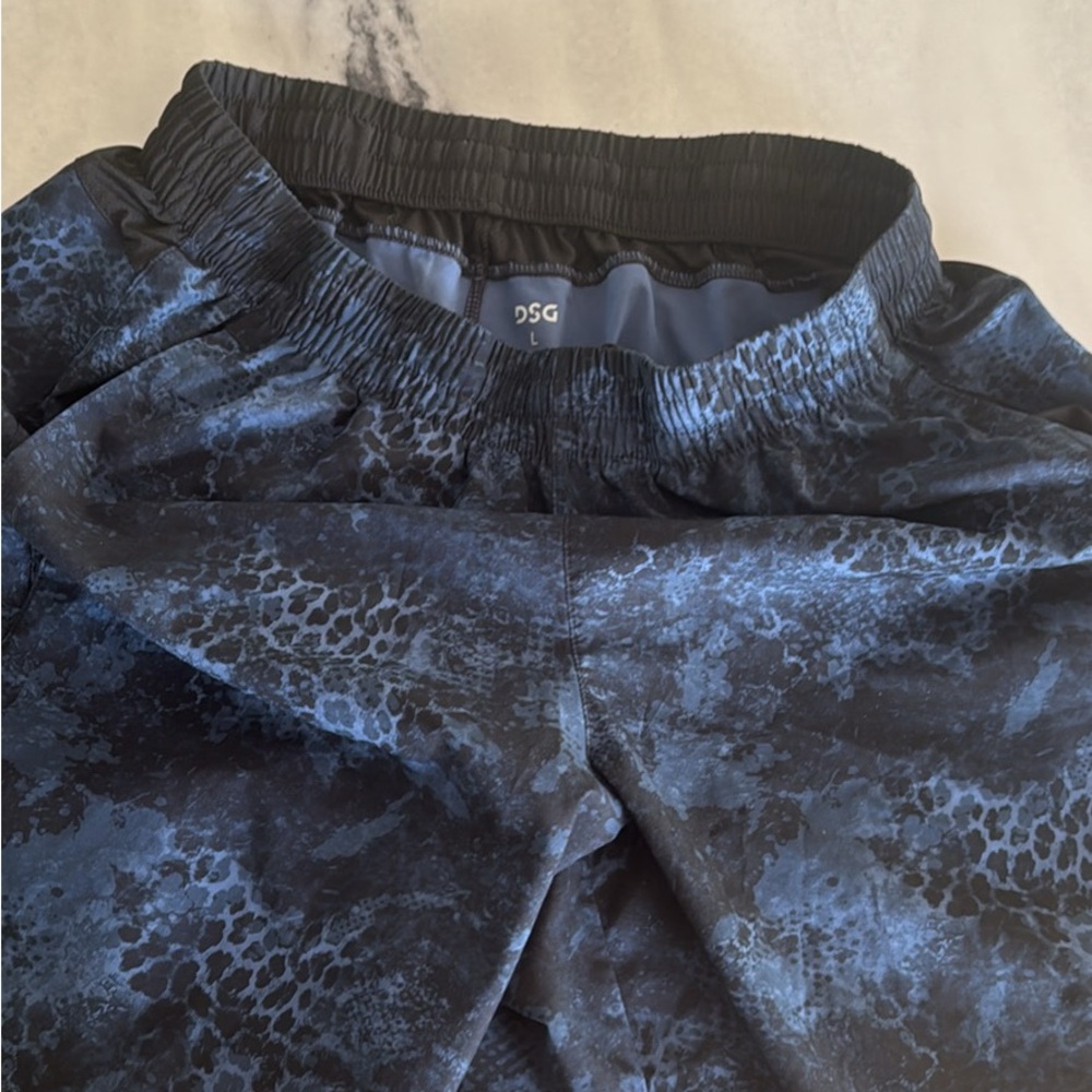 DSG Black and Blue Athletic Shorts